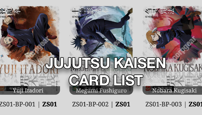 Naruto Kayou Card List - CAPSULE CORP GEAR