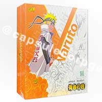 16504 - NARUTO - KAYOU MINI CLASSEUR OFFICIEL 20 PAGES + CARTE KAKASHI PR001