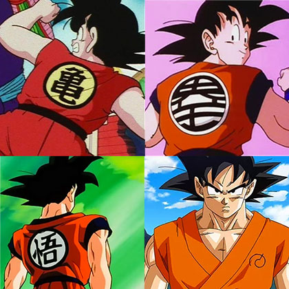 DBZ - Goku's Orange Shirt Guide - CAPSULE CORP GEAR