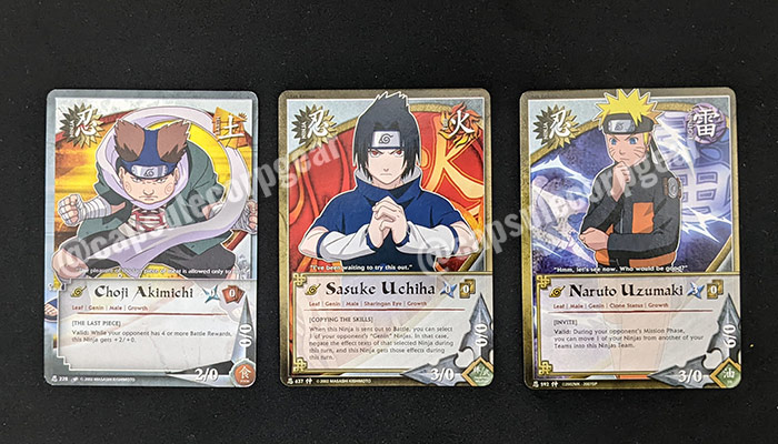 Naruto Little Dinosaur Cards  Naruto Dinosaur Anime Cards