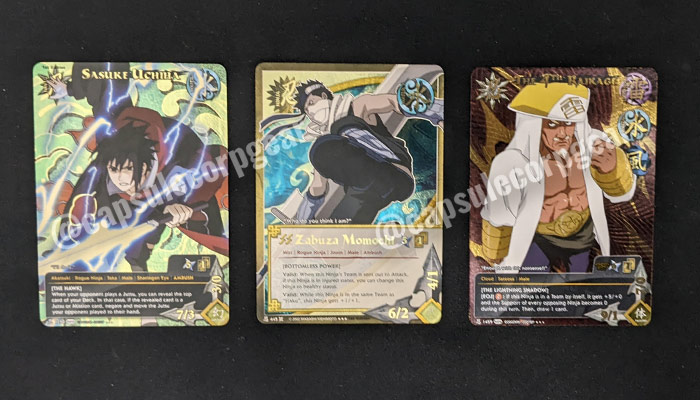 Panini Naruto Shippuden Hokage Trading Card Collection - CAPSULE CORP GEAR