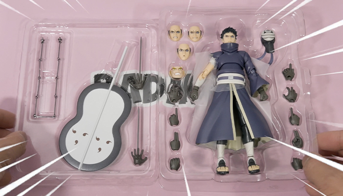 Naruto - Figurine Obito Uchiha - S.H Figuarts