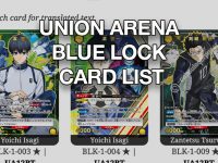 Union Arena Blue Lock Card List