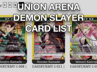 Union Arena Demon Slayer Card List