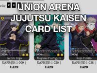 Union Arena Jujutsu Kaisen Card List