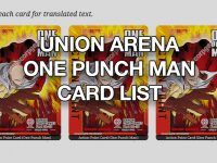 Union Arena One-Punch Man Card List