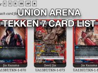 Union Arena Tekken 7 Card List